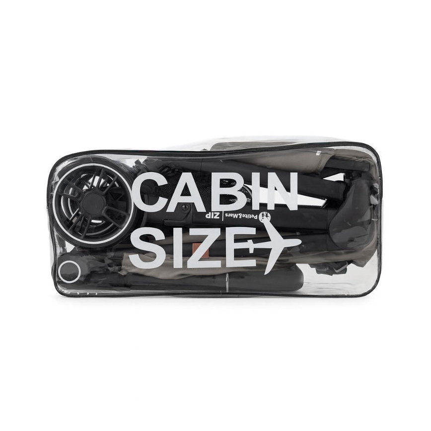 PETITE&MARS - Αθλητικό παιδικό καρότσι ZIP Smoky Anthracite