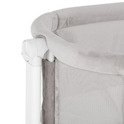 PETITE&MARS - Λίκνο - Κούνια μωρού 2σε1 GLORY γκρι