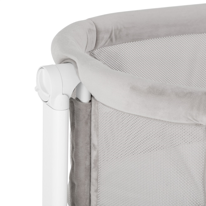 PETITE&MARS - Λίκνο - Κούνια μωρού 2σε1 GLORY γκρι