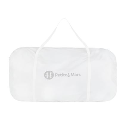 PETITE&MARS - Λίκνο - Κούνια μωρού 2σε1 GLORY γκρι