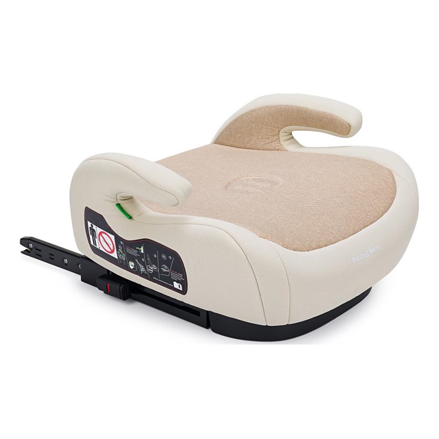 PETITE&MARS - Κάθισμα αυτοκινήτου booster OPTIMUS PRO i-Size 125-150 cm (22-36 kg) μπεζ