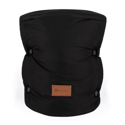 PETITE&MARS - Σετ παιδικός υπνόσακος 3 σε 1 JIBOT + καλύμματα χειρός για καρότσι JASIE μαύρο