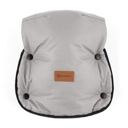 PETITE&MARS-ΣΕΤ Ποδόσακος 4σε1 ARCTIC + γάντια καροτσιού FURRY Champagne Shower