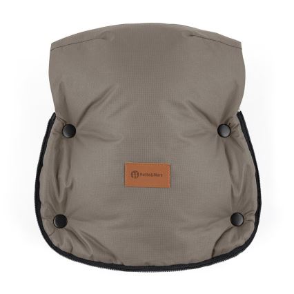 PETITE&MARS - ΣΕΤ Ποδόσακος 4σε1 ARCTIC +Γάντια καροτσιού FURRY Mocha Mousse