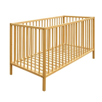 PETITE&MARS - Παιδική κούνια NELA BEECH 120x60 cm οξιά