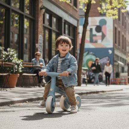 PETITE&MARS - Παιδικό τρίκυκλο 3 σε 1 BINGO Stering Blue