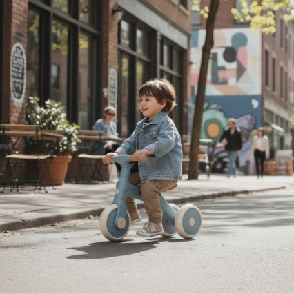 PETITE&MARS - Παιδικό τρίκυκλο 3 σε 1 BINGO Stering Blue