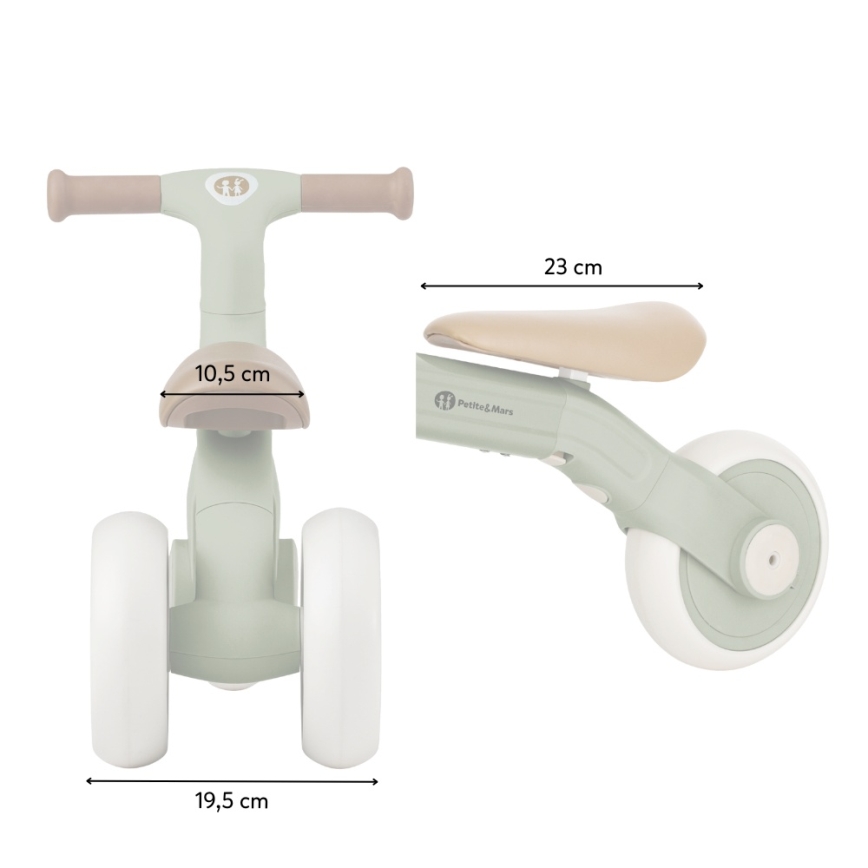 PETITE&MARS - Παιδικό τρίκυκλο 3 σε 1 BINGO Εκρού