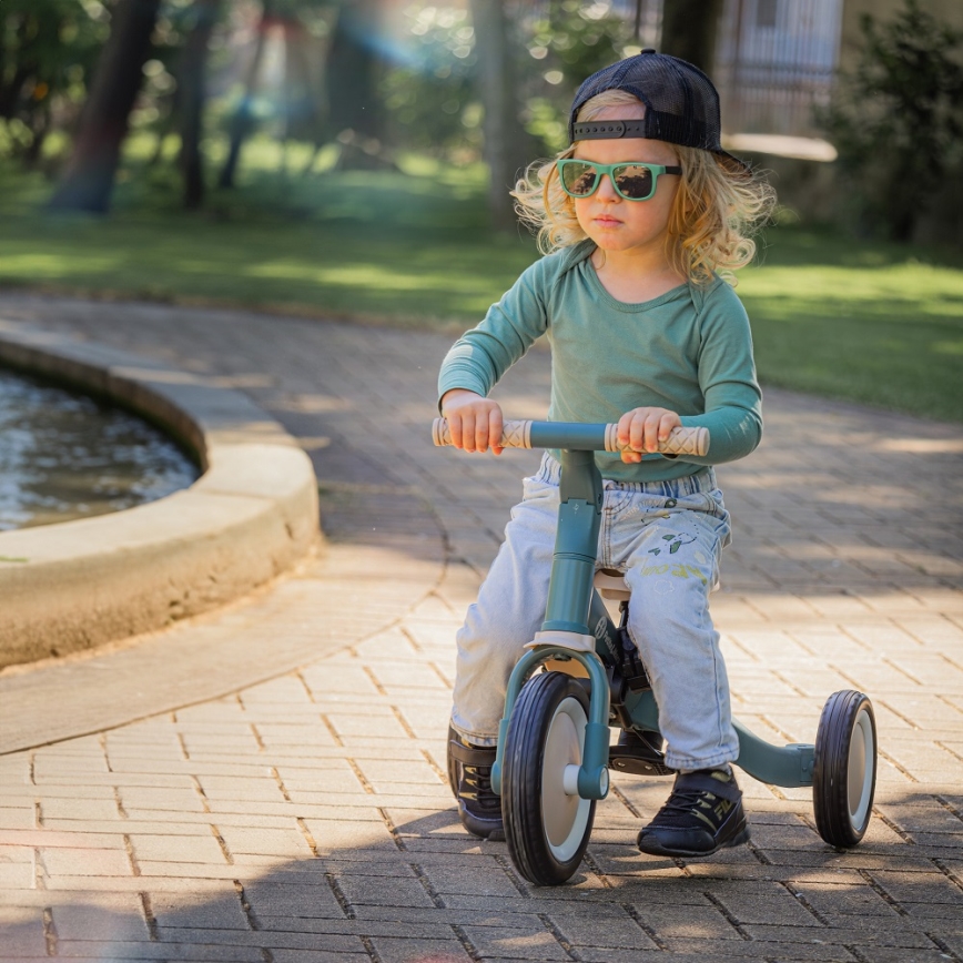 PETITE&MARS - Παιδικό τρίκυκλο ποδήλατο 5σε1 TURBO Misty Green