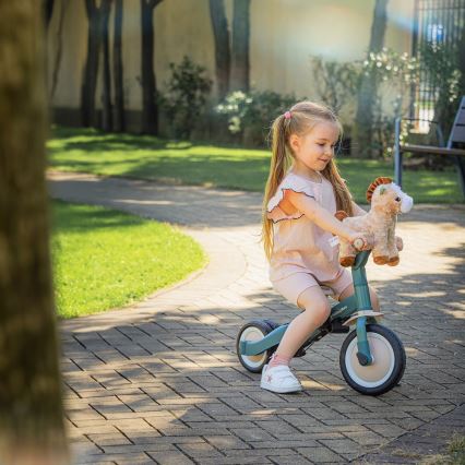 PETITE&MARS - Παιδικό τρίκυκλο ποδήλατο 5σε1 TURBO Misty Green