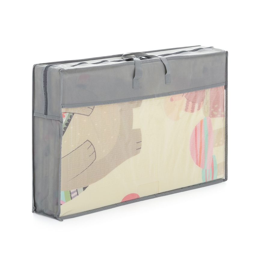 PETITE&MARS - Πτυσσόμενο χαλάκι δραστηριοτήτων CAMPY ELEPHANT&FOX