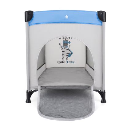 PETITE&MARS - Ταξιδιωτική κούνια KOOT Zebra Super Power