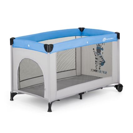 PETITE&MARS - Ταξιδιωτική κούνια KOOT Zebra Super Power