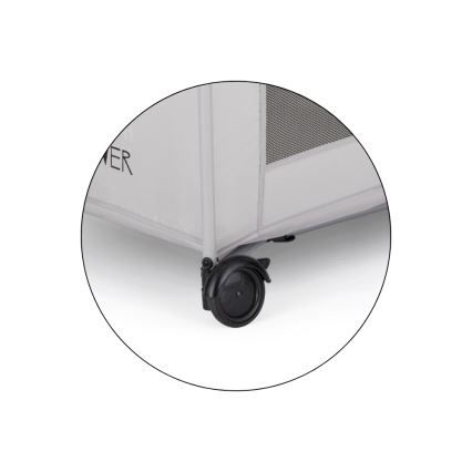 PETITE&MARS - Ταξιδιωτική κούνια KOOT Zebra Super Power