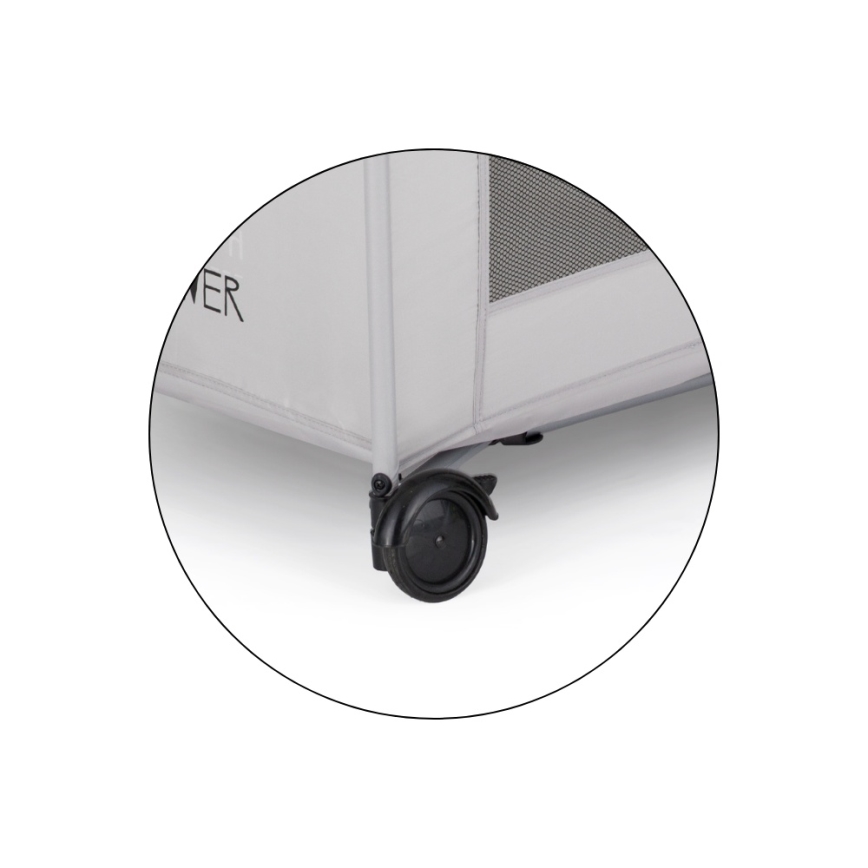 PETITE&MARS - Ταξιδιωτική κούνια KOOT Zebra Super Power