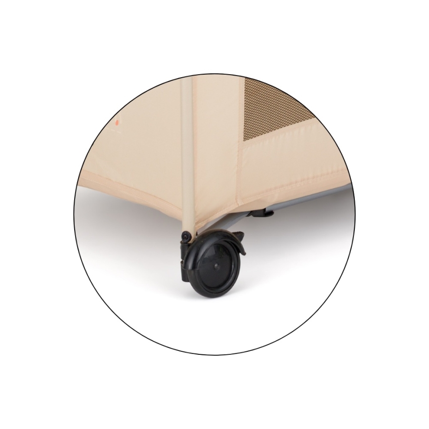 PETITE&MARS - Ταξιδιωτικό βρεφικό κρεβατάκι KOOT Tiger Super Hero