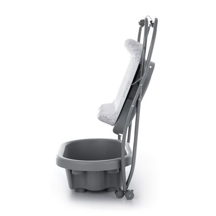 PETITE&MARS - Τραπέζι αλλαγής ρούχων με μπανιέρα SPA 3σε1 γκρι