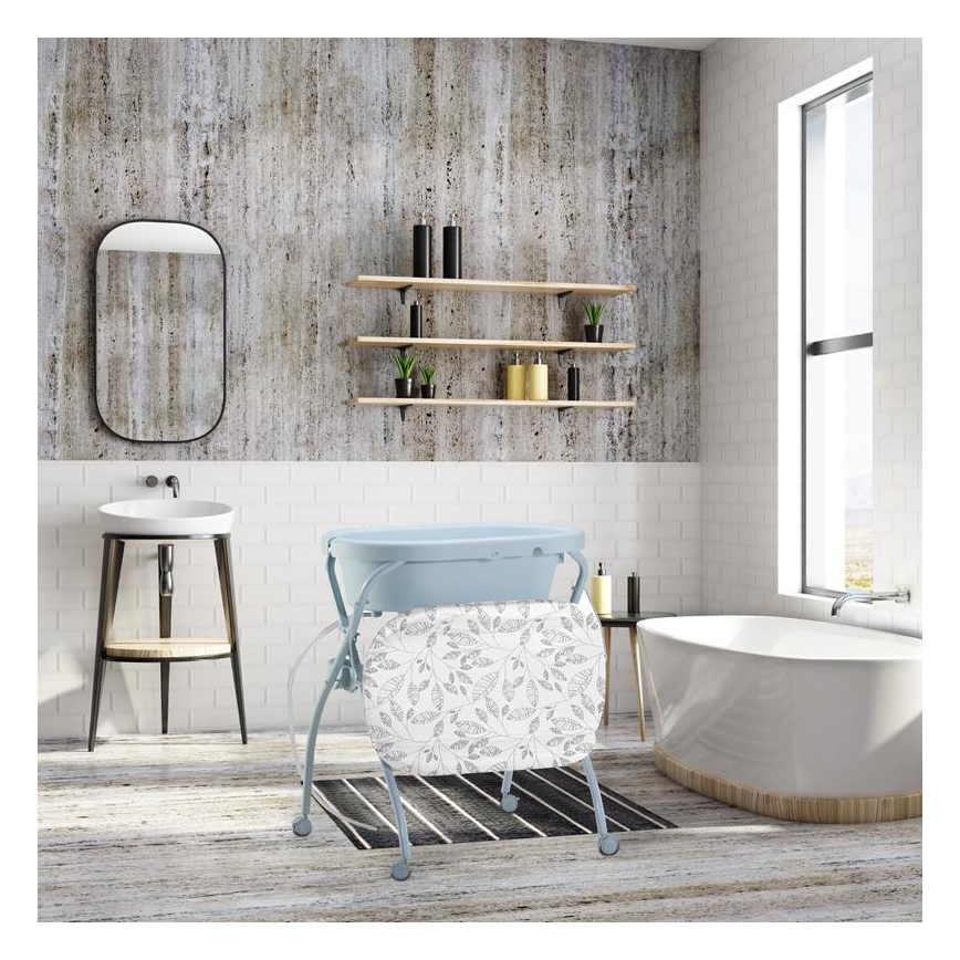 PETITE&MARS - Τραπέζι αλλαγής ρούχων με μπανιέρα SPA 3σε1 μέντα