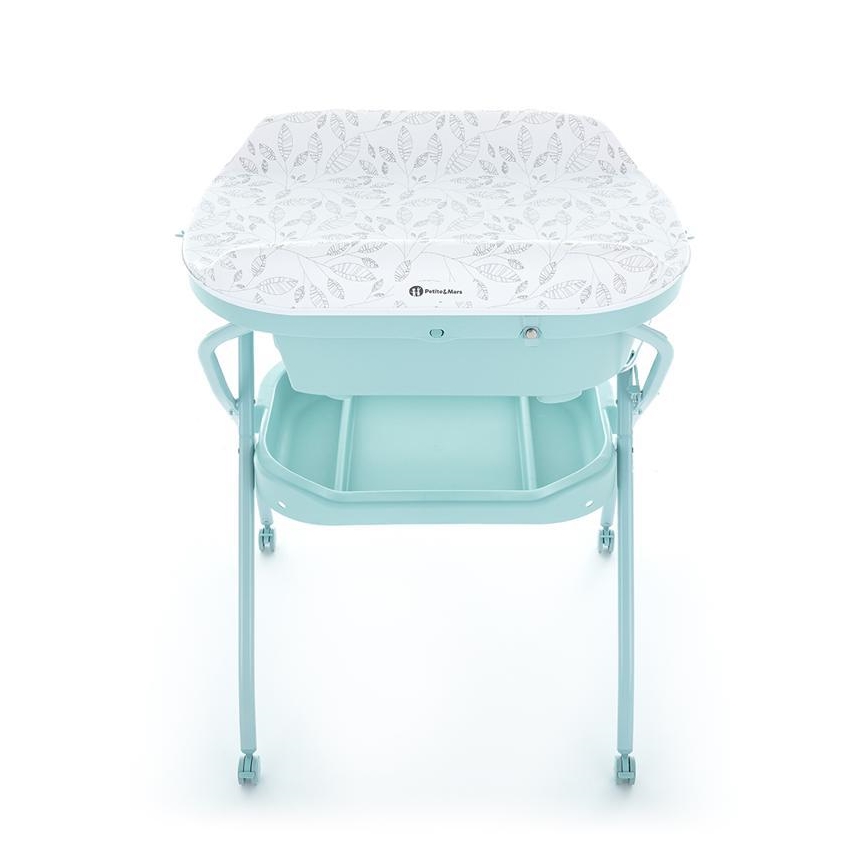 PETITE&MARS - Τραπέζι αλλαγής ρούχων με μπανιέρα SPA 3σε1 μέντα