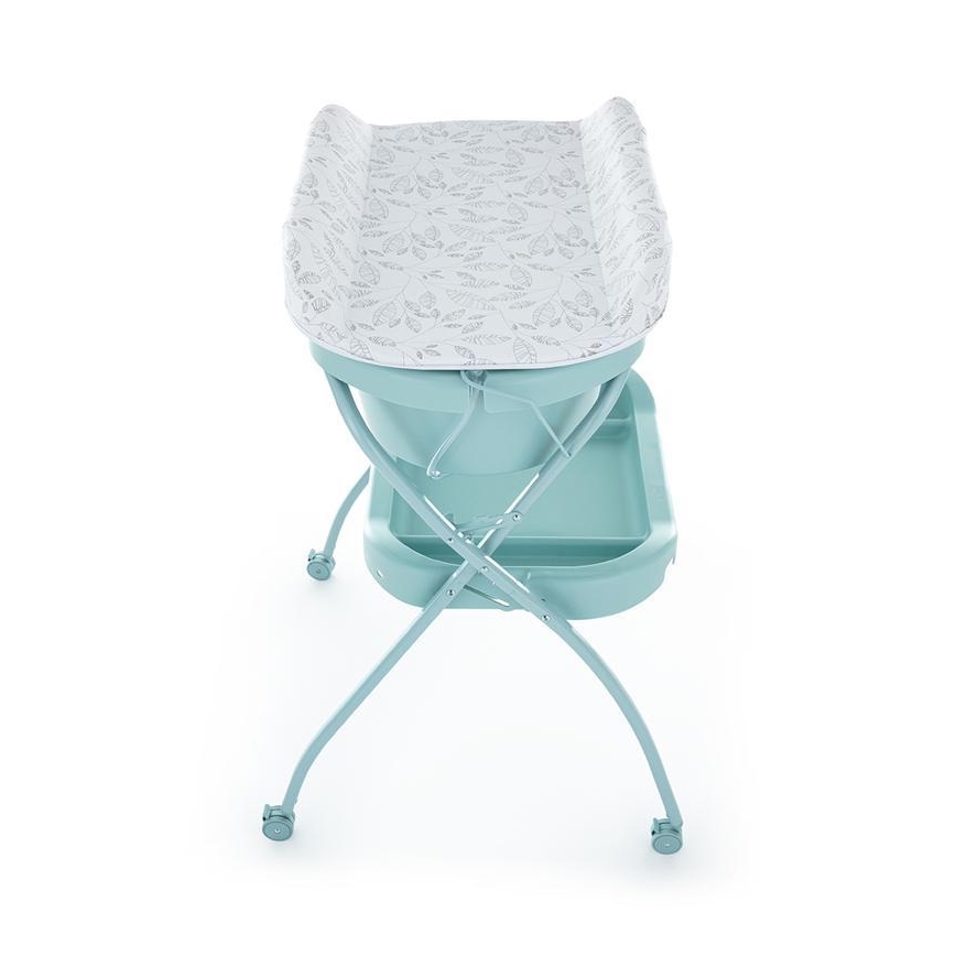 PETITE&MARS - Τραπέζι αλλαγής ρούχων με μπανιέρα SPA 3σε1 μέντα