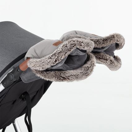 PETITE&MARS - Γάντια καροτσιού FURRY Champagne Shower