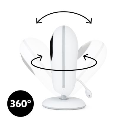 PETITE&MARS - Βρεφικό μόνιτορ NANO 4.0 3,7V 1760 mAh