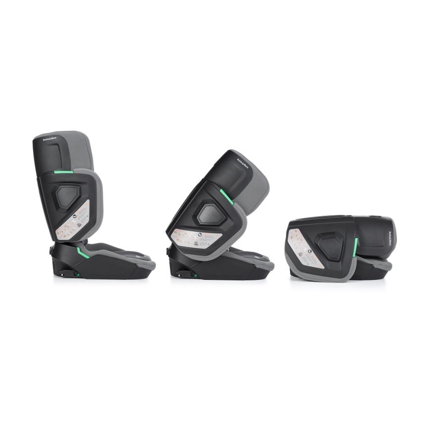 PETITE&MARS - Κάθισμα αυτοκινήτου FLEX PRO i-Size 100-150 cm (15-36 kg) γκρι