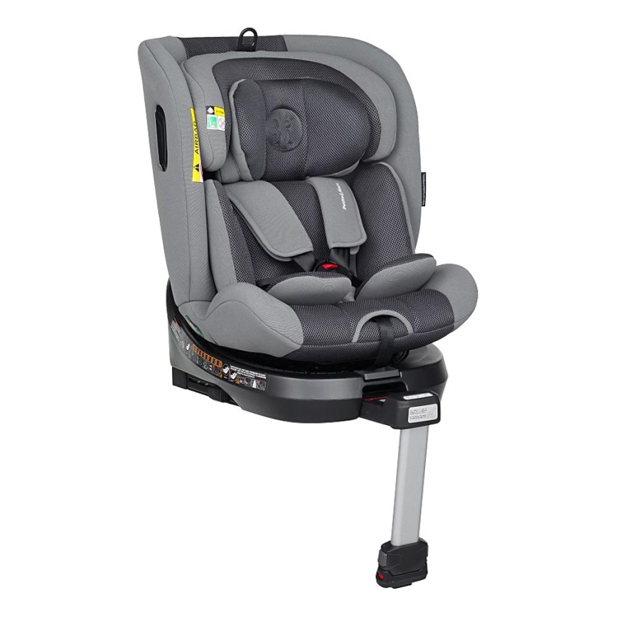 PETITE&MARS - Κάθισμα αυτοκινήτου TWISTGUARD PRO i-Size 40-150 cm (0-36 kg) γκρι