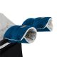 PETITE&MARS - ΣΕΤ Ποδόσακος 3σε1 JIBOT + γάντια καροτσιού  μπλε