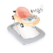 PETITE&MARS - Στράτα - Περπατούρα μωρού με μουσική CABRIO πορτοκαλί