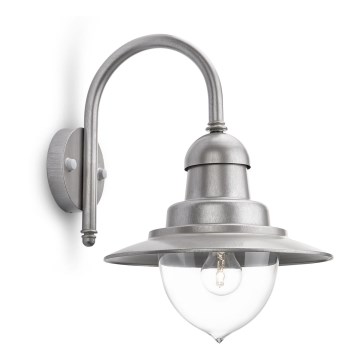 Philips 01652/52/16 - Φως τοίχου εξωτερικού χώρου MYGARDEN RAINDROP 1xE27/53W IP44