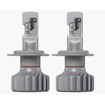 Philips 11342U6000X2 - ΣΕΤ 2x LED Λάμπα αυτοκινήτου Ultinon Pro6000 H4 PX426d/18W/12V 5800K