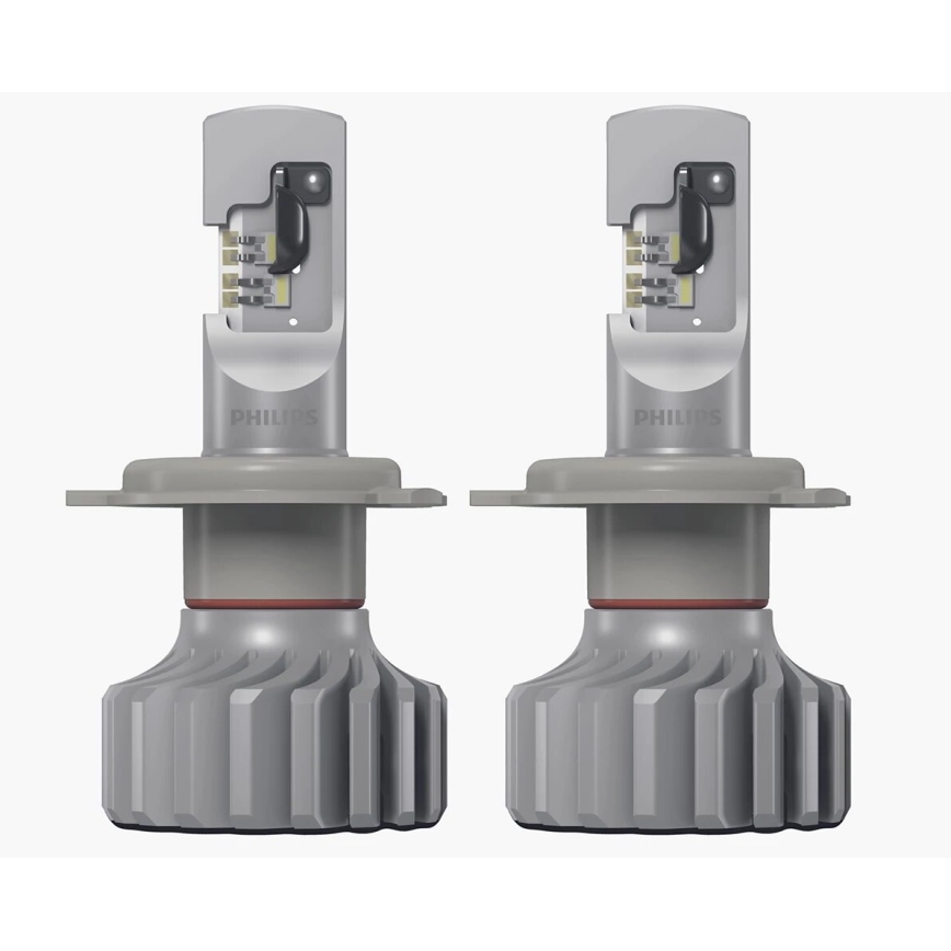 Philips 11342U6000X2 - ΣΕΤ 2x LED Λάμπα αυτοκινήτου Ultinon Pro6000 H4 PX426d/18W/12V 5800K