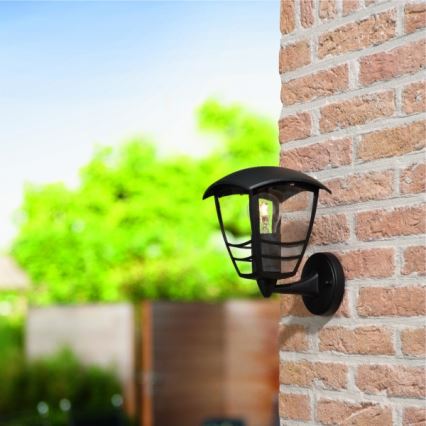 Philips 15380/30/16 - Φως τοίχου εξωτερικού χώρου MYGARDEN CREEK 1xE27/60W/230V IP44
