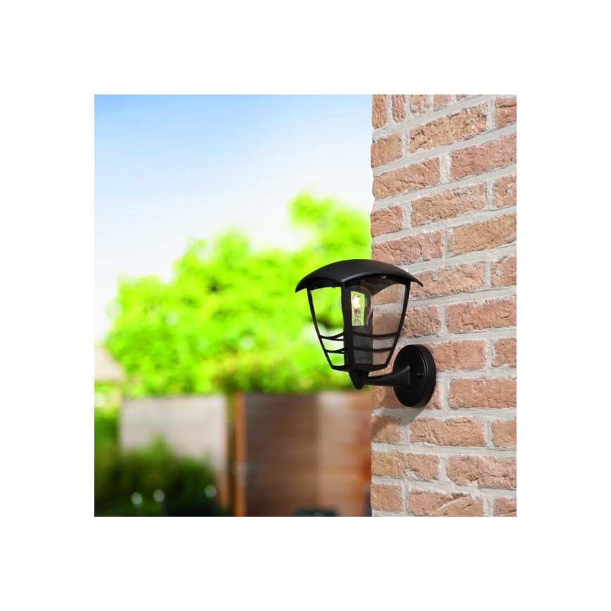 Philips 15380/30/16 - Φως τοίχου εξωτερικού χώρου MYGARDEN CREEK 1xE27/60W/230V IP44