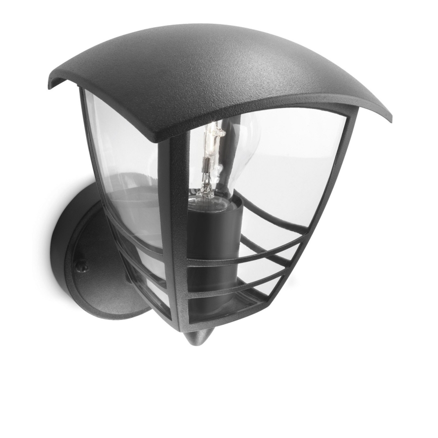 Philips 15380/30/16 - Φως τοίχου εξωτερικού χώρου MYGARDEN CREEK 1xE27/60W/230V IP44