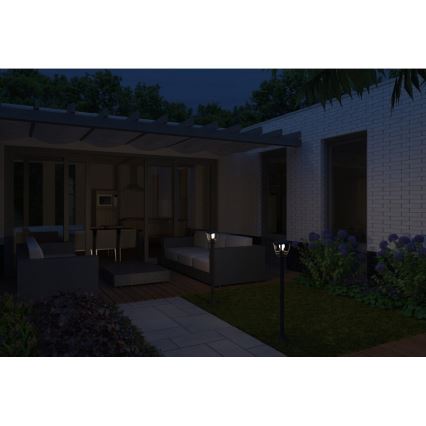 Philips 15383/30/16 - Λάμπα εξωτερικού χώρου MYGARDEN CREEK 1xE27/60W/230V μαύρο IP44