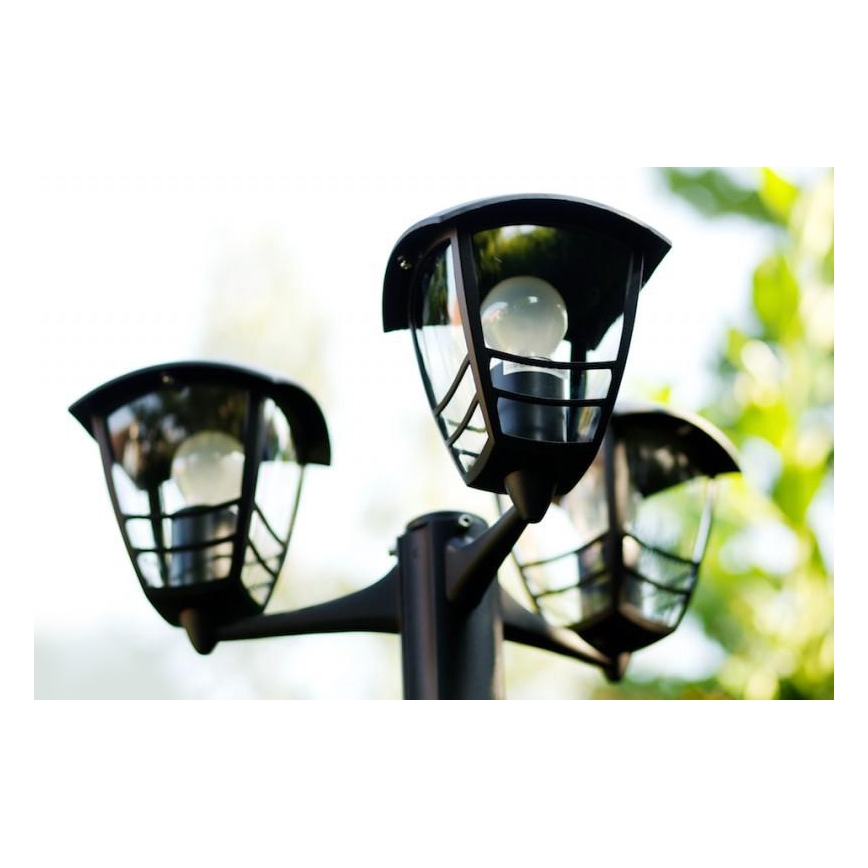 Philips 15385/30/16 - Λάμπα εξωτερικού χώρου MYGARDEN CREEK 3xE27/60W/230V IP44