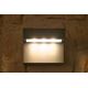 Philips 16320/93/16 - Φως τοίχου εξωτερικού χώρου LED MYGARDEN RIVERSIDE 1xLED/7,5W IP44