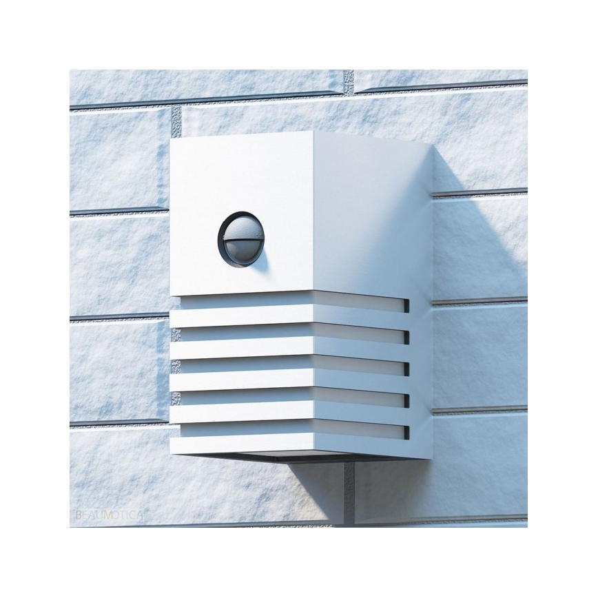 Philips - Φως τοίχου εξωτερικού χώρου με αισθητήρα E27/20W IP44