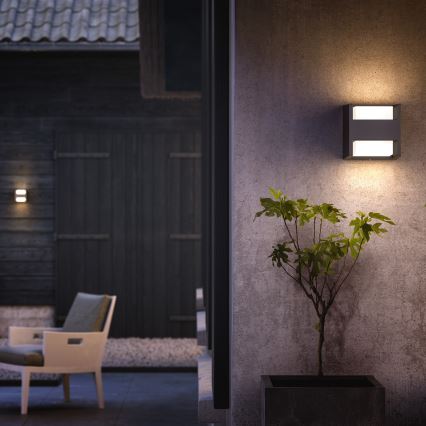 Philips - Επιτοίχιο φωτιστικό εξωτερικού χώρου LED LED/4,5W/230V 2700K IP44