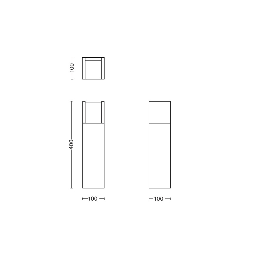 Philips - Φωτιστικό LED εξωτερικού χώρου LED/6W/230V 4000K IP44