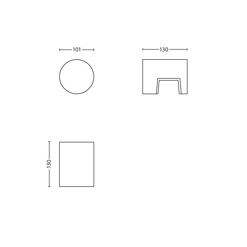 Philips - LED φως εξωτερικού χώρου 1xLED/6W/230V IP44