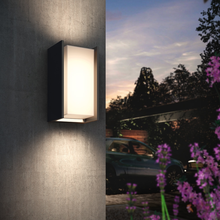 Philips - LED Dimmable φωτιστικό τοίχου εξωτερικού χώρου Hue TURACO 1xE27/9,5W/230V IP44