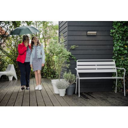 Philips - LED Φωτιστικό τοίχου εξωτερικού χώρου με αισθητήρα 2xLED/4,5W/230V 2700K IP44