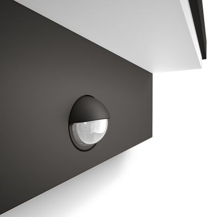 Philips - LED Φωτιστικό τοίχου εξωτερικού χώρου με αισθητήρα 2xLED/4,5W/230V 4000K IP44