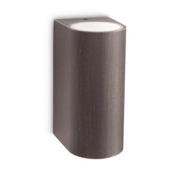 Philips 17102/86/16 - Φως τοίχου εξωτερικού χώρου MYGARDEN NIGHTINGALE 2xGU10/35W IP44