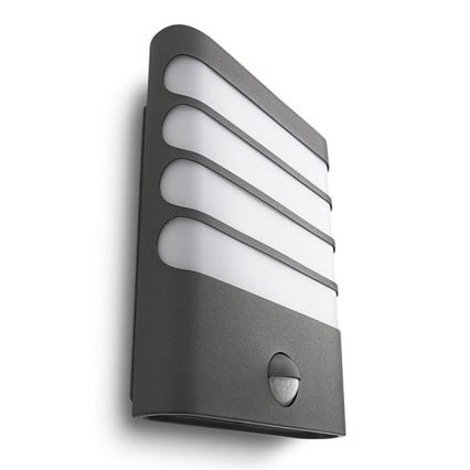 Philips - Επιτοίχιο φωτιστικό εξωτερικού χώρου LED με αισθητήρα LED/3W/230V IP44