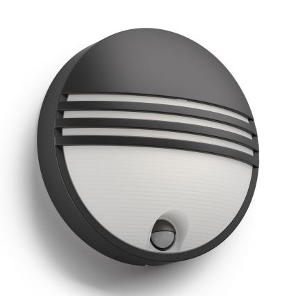 Philips - Επιτοίχιο LED φωτιστικό εξωτερικού χώρου με αισθητήρα LED/6W/230V IP44