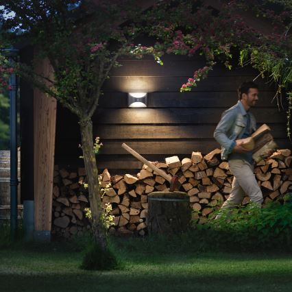 Philips - Φως εξωτερικού χώρου με αισθητήρα 1xLED/6W/230V IP44